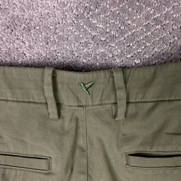 Birddogs 5 Pocket Pants Men's 34 x 30 Actual 34 x 28.5 Olive Green Chino - Picture 6 of 12